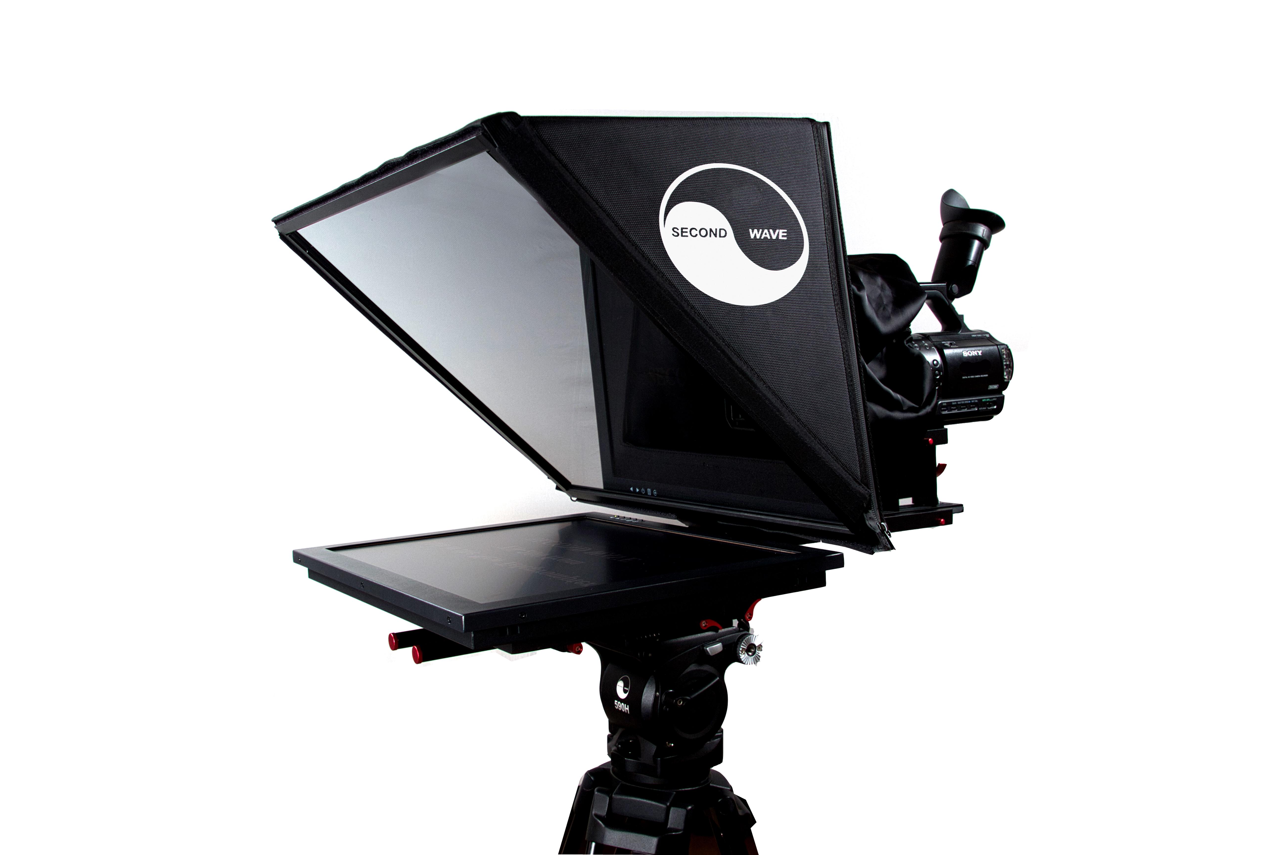 Second Wave Teleprompter EntryPro 24 16:9 Monitor High Bright (6 Monate Dauermiete)